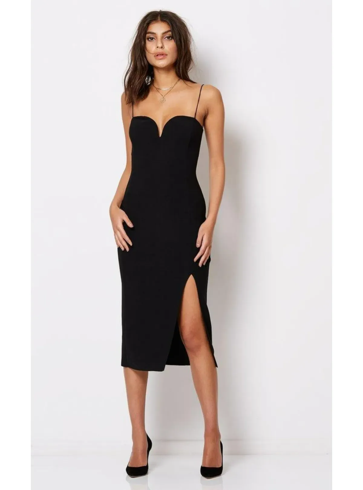 Bec & Bridge Dreamgirl Sweetheart Dress Black Size AU 10 - Image 1