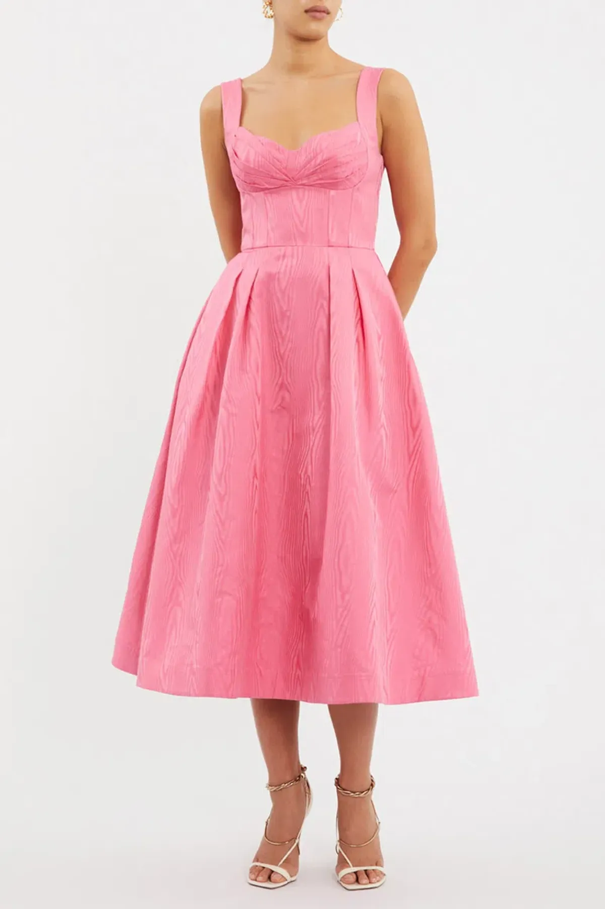 Rebecca Vallance Carmelita Midi Dress Size 10 - Image 1