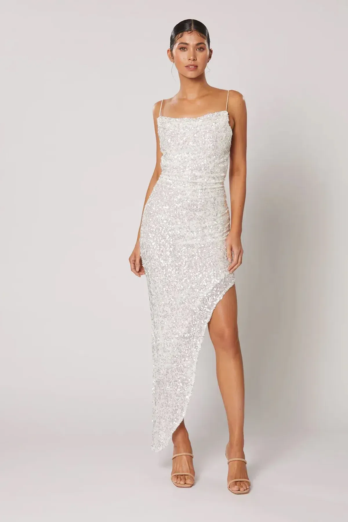 Winona Asha Asymmetrical Dress Size Xs Or/Au 6 - Image 1
