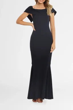 Camilla and Marc Akane Gown Navy Size 6 for rent on The Volte - image 1