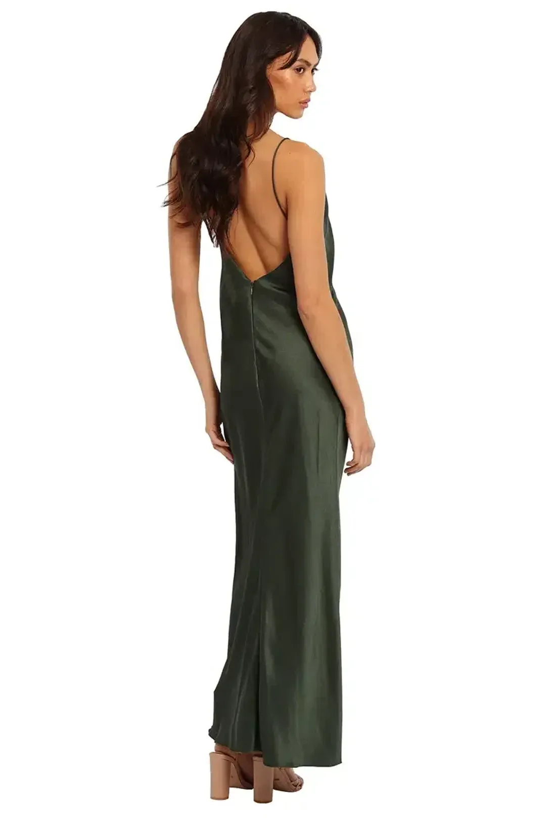 Camilla and Marc Bowery Dress Khaki Size 6 for rent on The Volte - main image