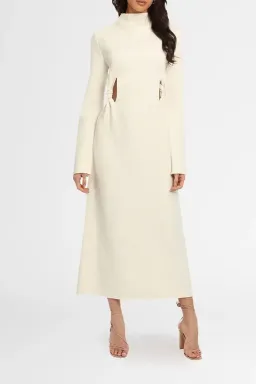 Camilla and Marc Knight Dress Ivory Size 8 for rent on The Volte - image 1