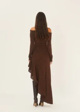 Arcina Ori Bella Dress Brown Size AU 6 for rent on The Volte - image 3