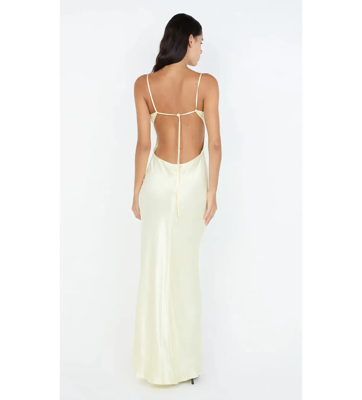 Bec & Bridge Cedar City Maxi dress in Ice Yellow Size AU 6 - Image 3