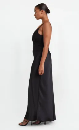 Bec & Bridge Hazel Twist Maxi Dress Black Size AU 10 for rent on The Volte - image 3