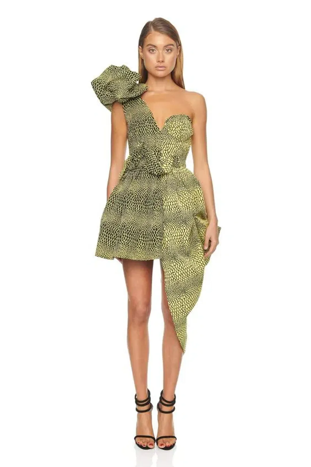 Eliya the Label Imperial Mini Dress Print Size 10 for rent on The Volte - main image