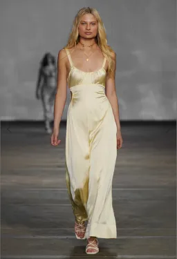 Hansen and Gretel Carlos Dress Lemon Size small for rent on The Volte - image 5