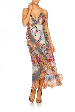 Camilla Girls Club Wrap Dress Multi One Size for rent on The Volte - image 1