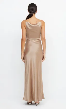Bec & Bridge The Dreamer Maxi Dress Dark Golden Size 8 for rent on The Volte - image 2