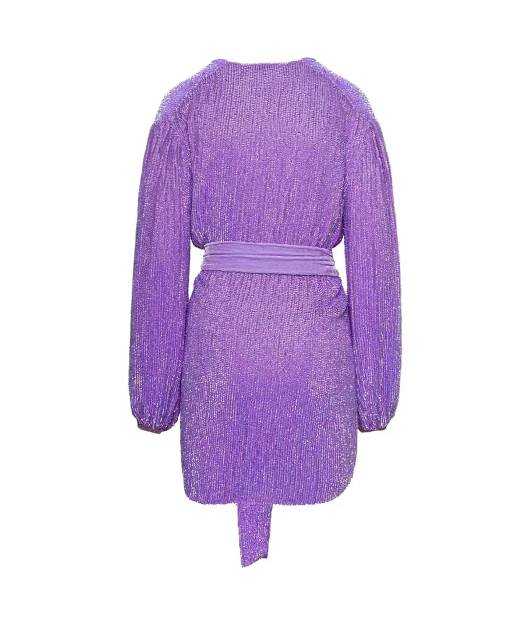 Retrofete Gabrielle Robe Violet Sequin Size 10 for rent on The Volte - main image