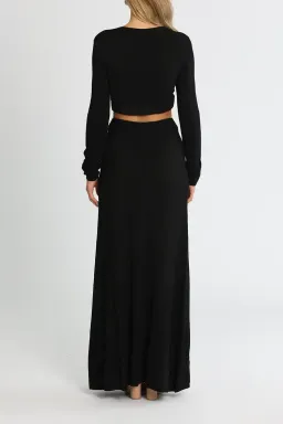Camilla and Marc Alvar Knit Dress Black Size AU 10 for rent on The Volte - image 3