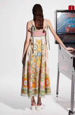Alemais - Pinball Sundress - Size 10 for rent on The Volte - image 3