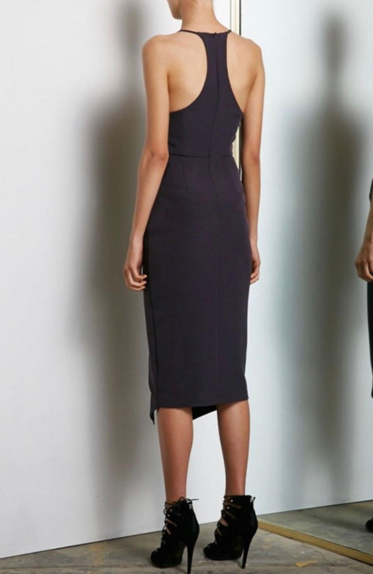 Shona Joy Nightingale Corset Cocktail Midi Dress size 12 - Image 2