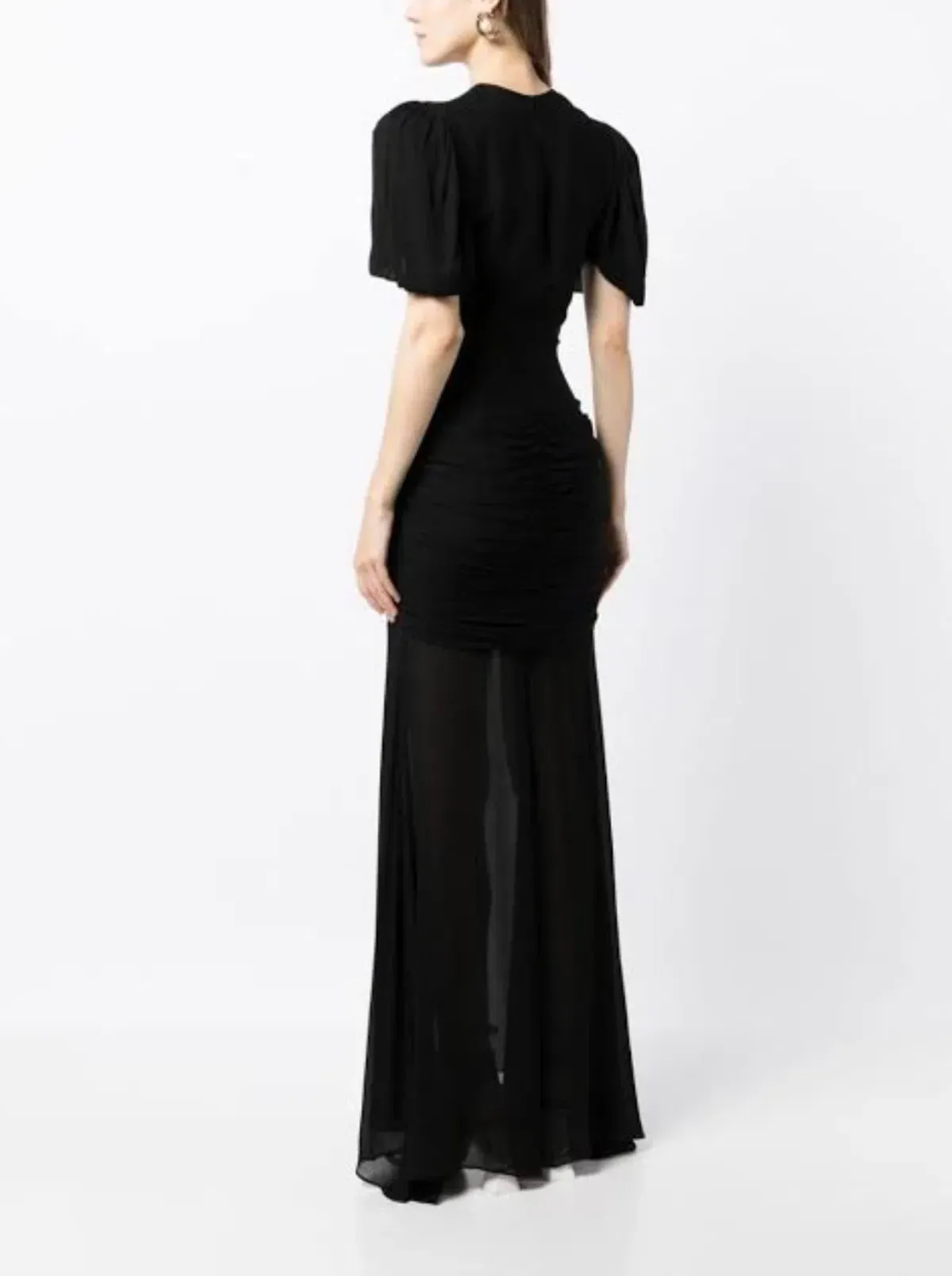 De La Vali Olympia Maxi Dress Black Size 12 - Image 3