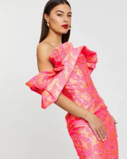 Eliya The Label Elena Dress Print Size 8 for rent on The Volte - image 4