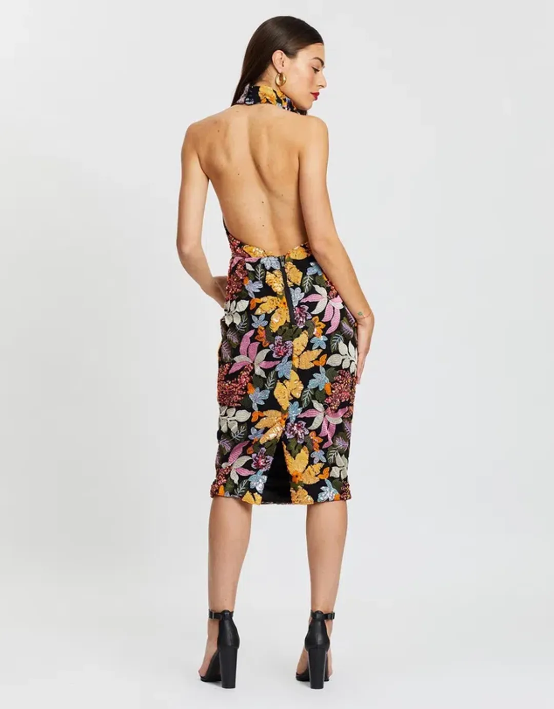 Eliya the Label Malika Dress Sequin Multi Size 8 for rent on The Volte - main image
