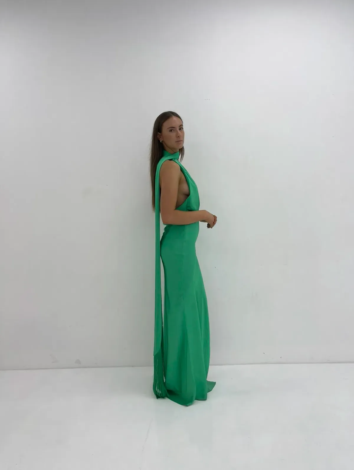 Rat & Boa Azzara Gown Green Size 8 - Image 2