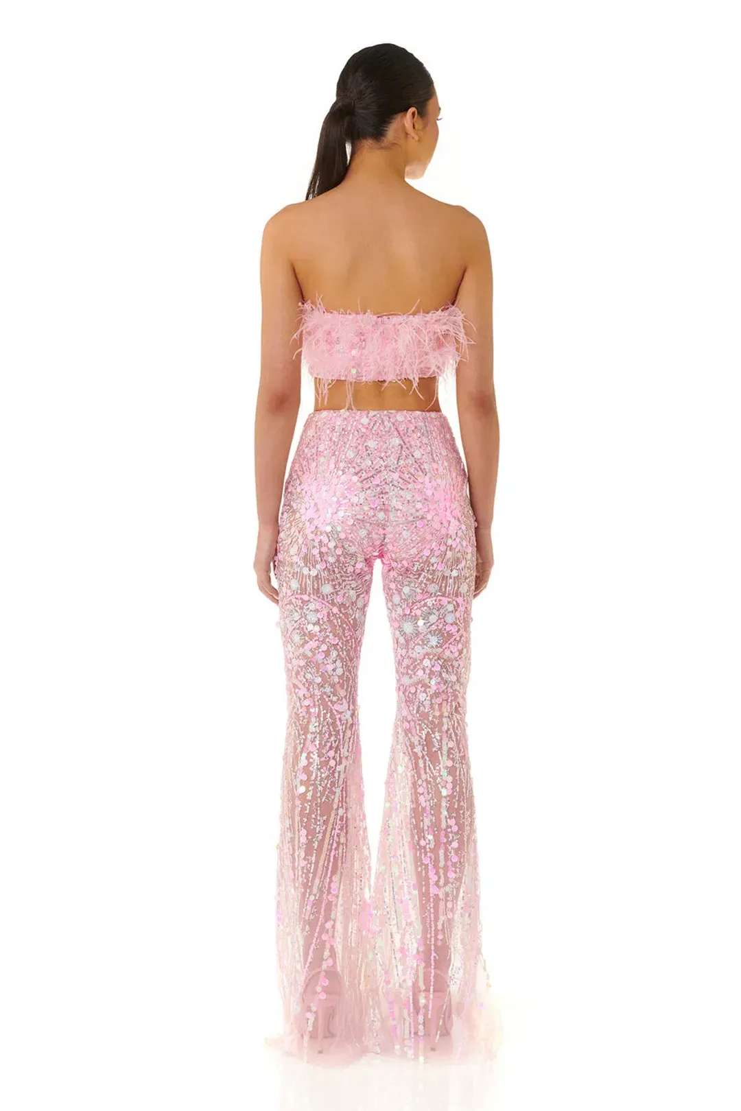 Eliya the Label Heather Top Pink Size Small/AU 8 for rent on The Volte - main image