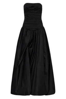 Aje Violette Bubble Hem Maxi Dress in Black Size 6 for rent on The Volte - image 4