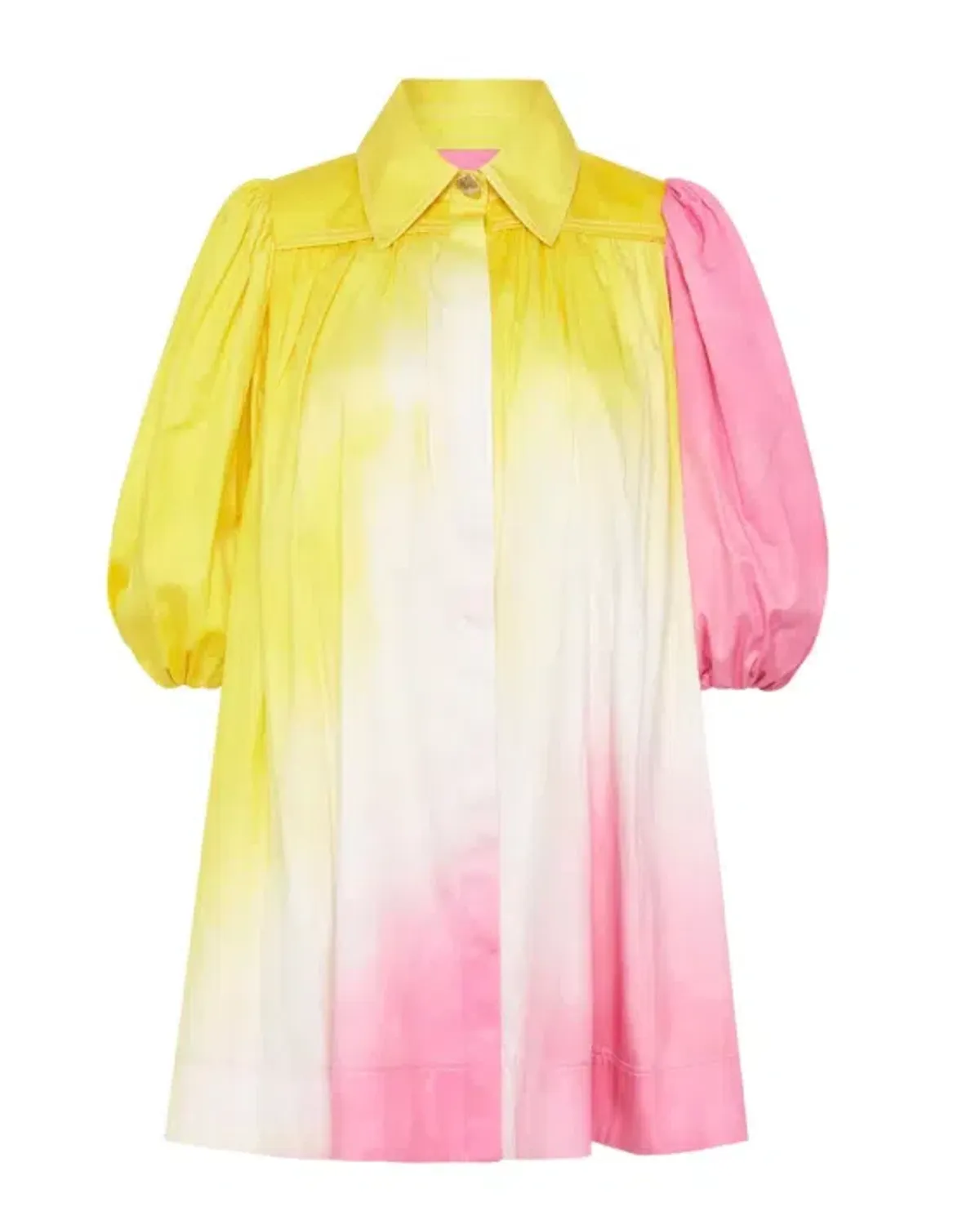 Aje Cloud Burst Smock Mini Dress Multi Size L / AU 12 - Image 3