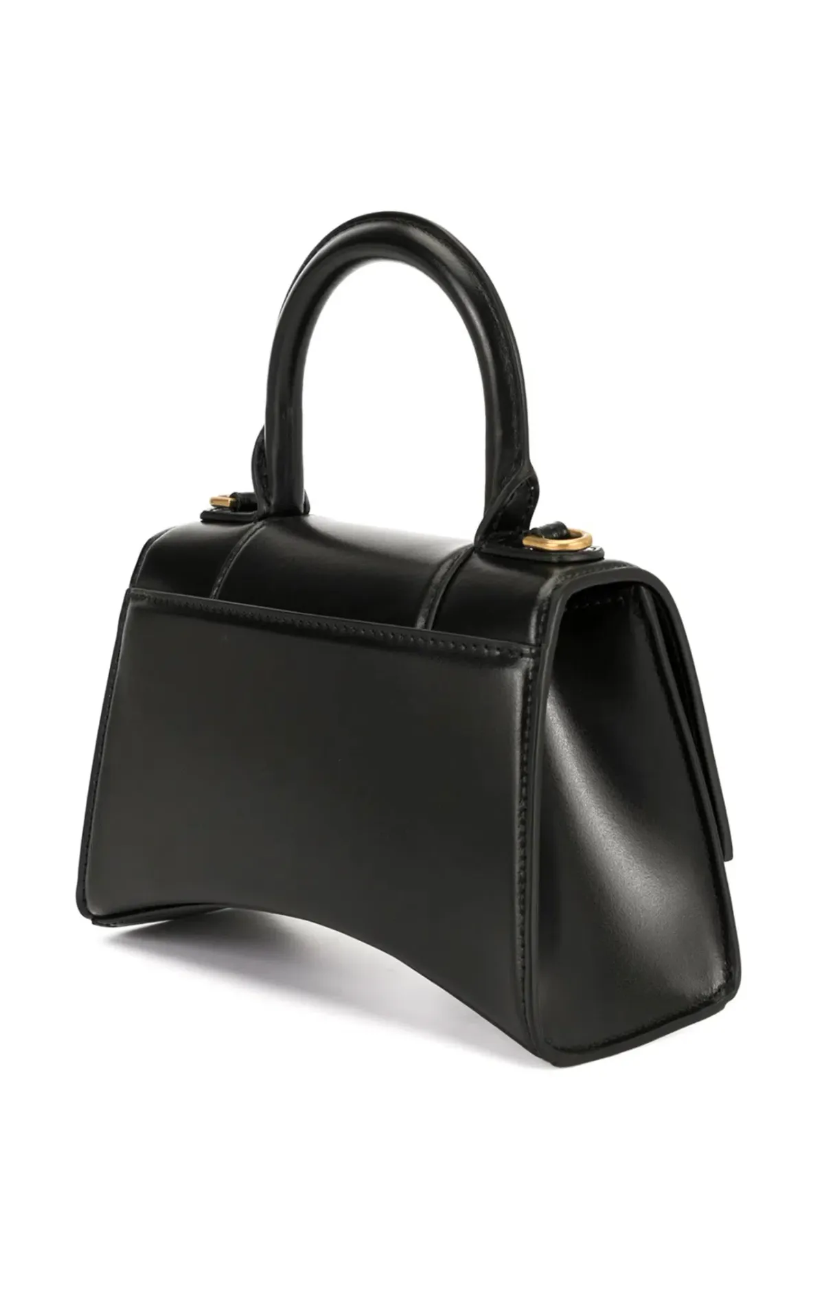 Balenciaga Hourglass Top Handle Bag Black Size XS - Image 4
