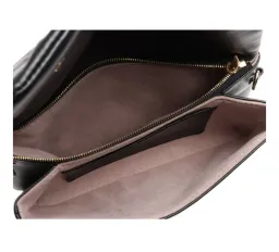 Louis Vuitton Monogram Embossed Puffy Lambskin Pochette Coussin Black with Gold Hardware for rent on The Volte - image 3