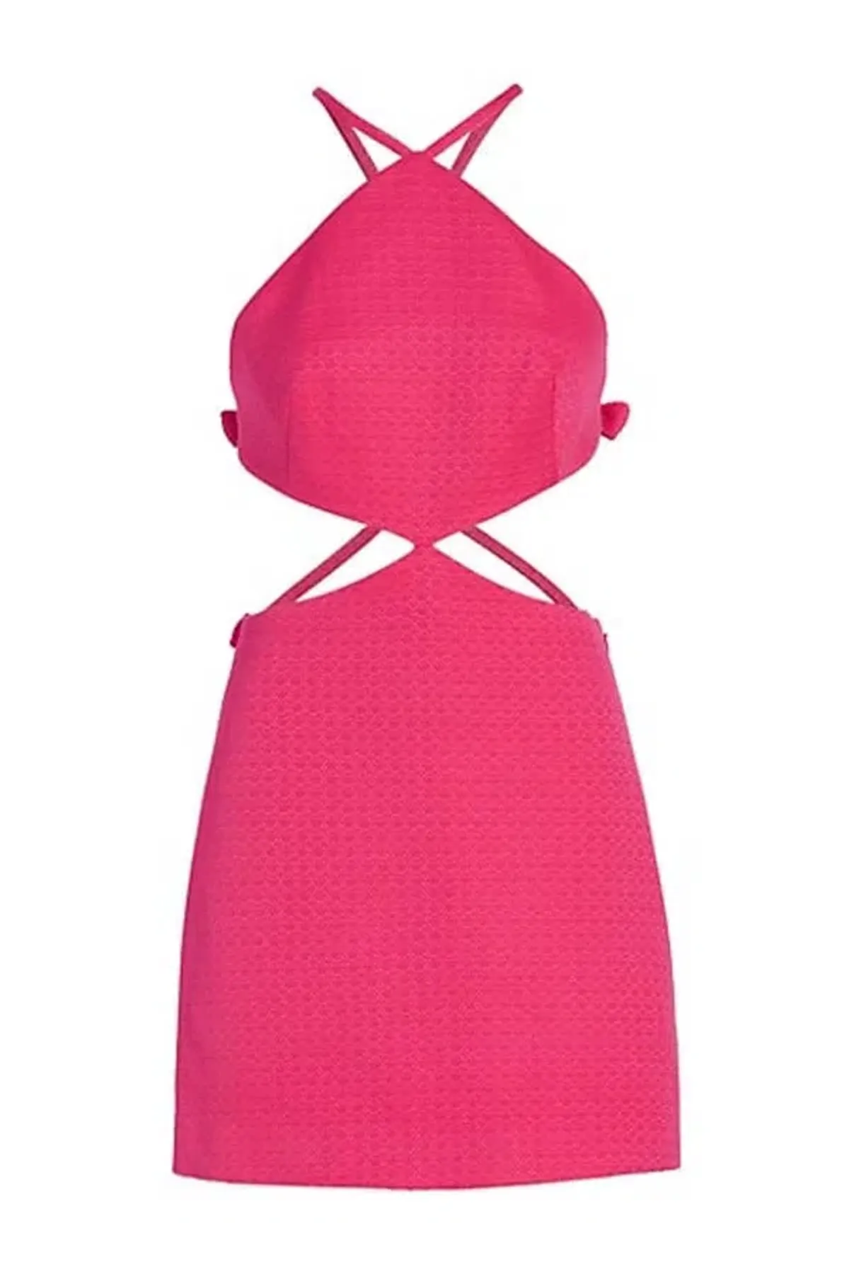 Alexis Chella Bow Detail Mini Dress Rose Size XS/Au 6 - Image 5