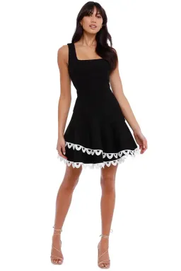 Elliatt Elevated Dress Black and White Size 14 for rent on The Volte - image 1