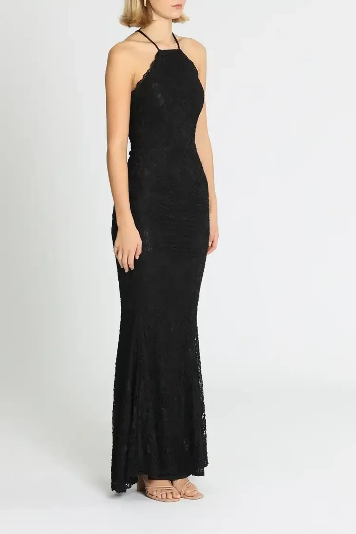 Elle Zeitoune Lori Gown Black Size 12 - Image 2