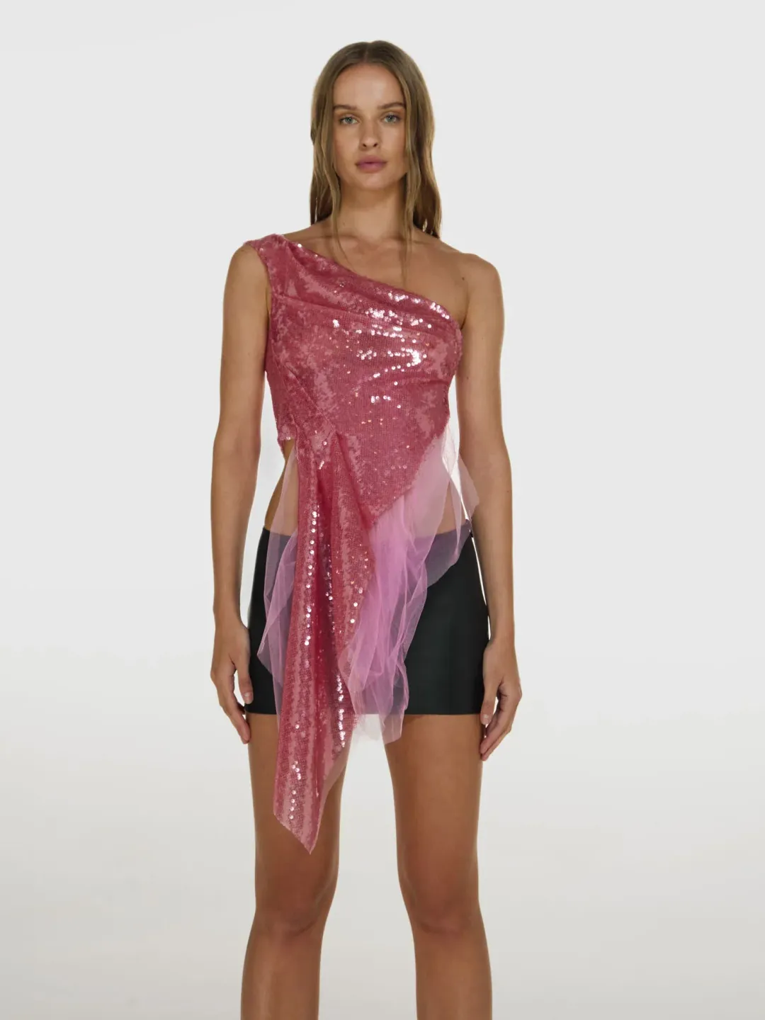 Cult Naked Pink Moon Top Pink Size 8 for rent on The Volte - main image