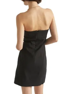 Seed Heritage Strapless Tailored Mini Dress Black Size 12 for rent on The Volte - image 4