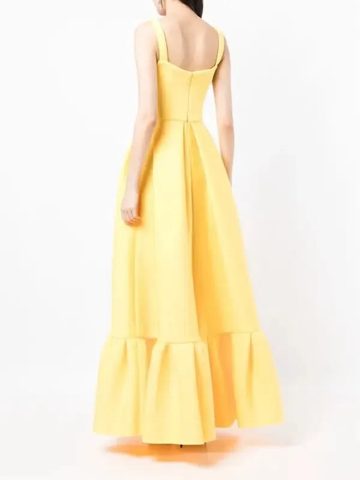 Rachel Gilbert Cora Gown in Yellow Size AU 8 - Image 2