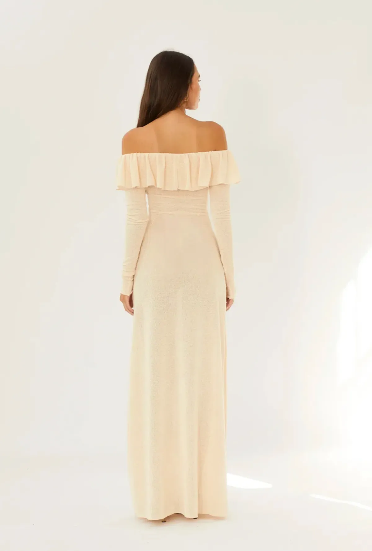 Arcina Ori Mila Maxi Dress Cream Size XS / AU 6 - Image 3