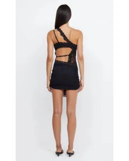 Bec and Bridge Ria Mini Dress Black Size AU 10 for rent on The Volte - image 2