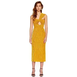 Alice McCall Power Lady Midi Dress Sunset Size 4 for rent on The Volte - image 1