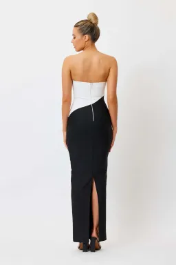 Bianca and Bridgett Lucy Midi Dress White/Black Size 10 for rent on The Volte - image 2