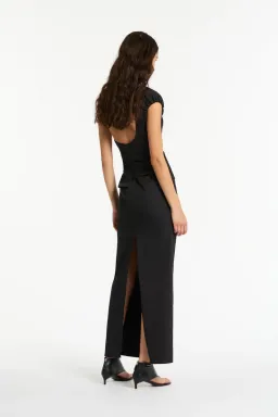Sir the Label Giacomo Gathered Gown Black Size 0 / AU 6 for rent on The Volte - image 2