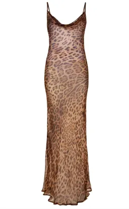Rat and Boa Valentina Dress Leopard Print Size 6 for rent on The Volte - image 6
