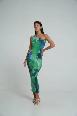 Lidee Naomi Gown Capri Green for rent on The Volte - image 1