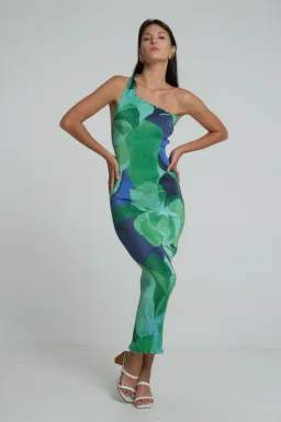 Lidee Naomi Gown Capri Green for rent on The Volte - image 2