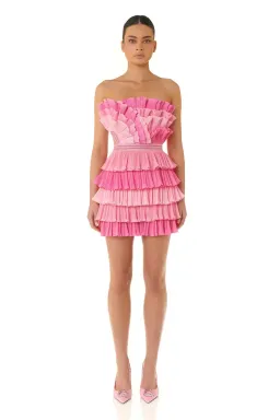 Eliya The Label Josephine Dress Pink Size S / AU 8 for rent on The Volte - image 1