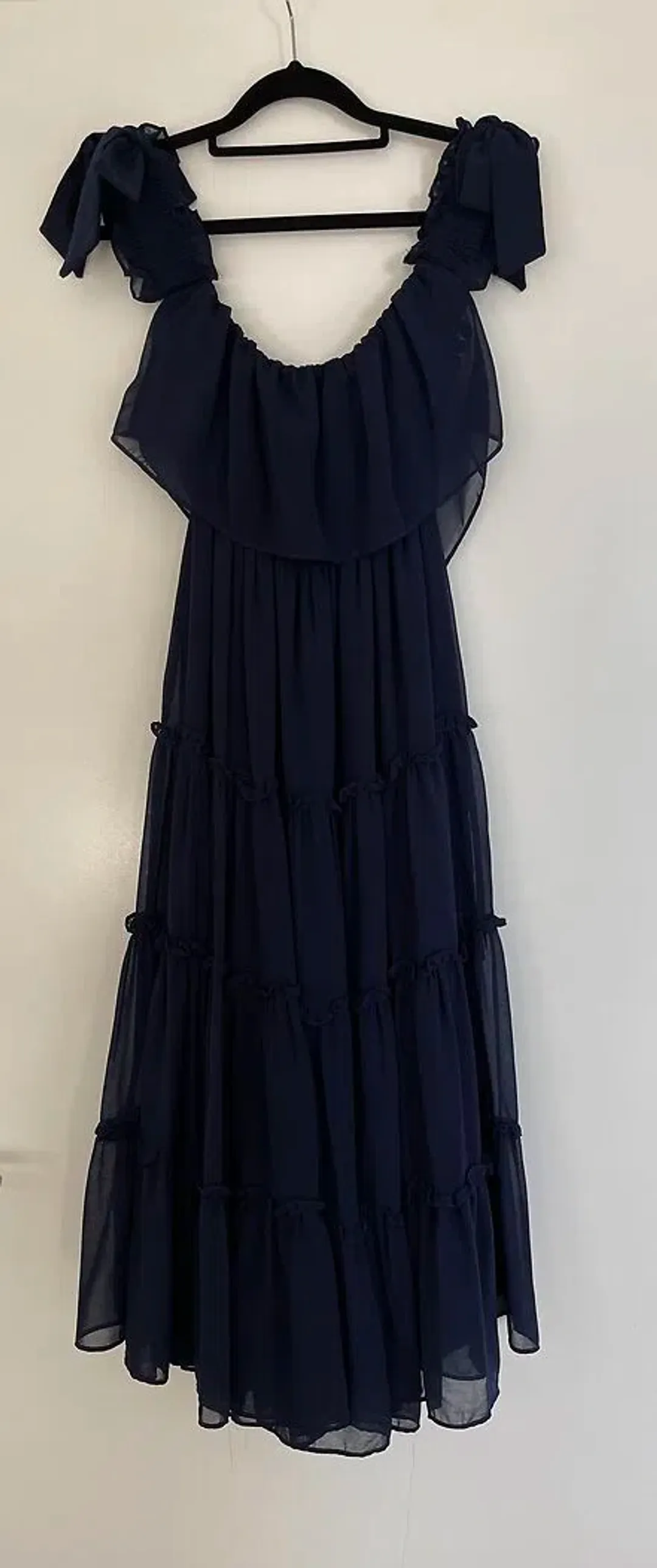 MISA Los Angeles Micaela Dress in Navy size XS for rent on The Volte - main image
