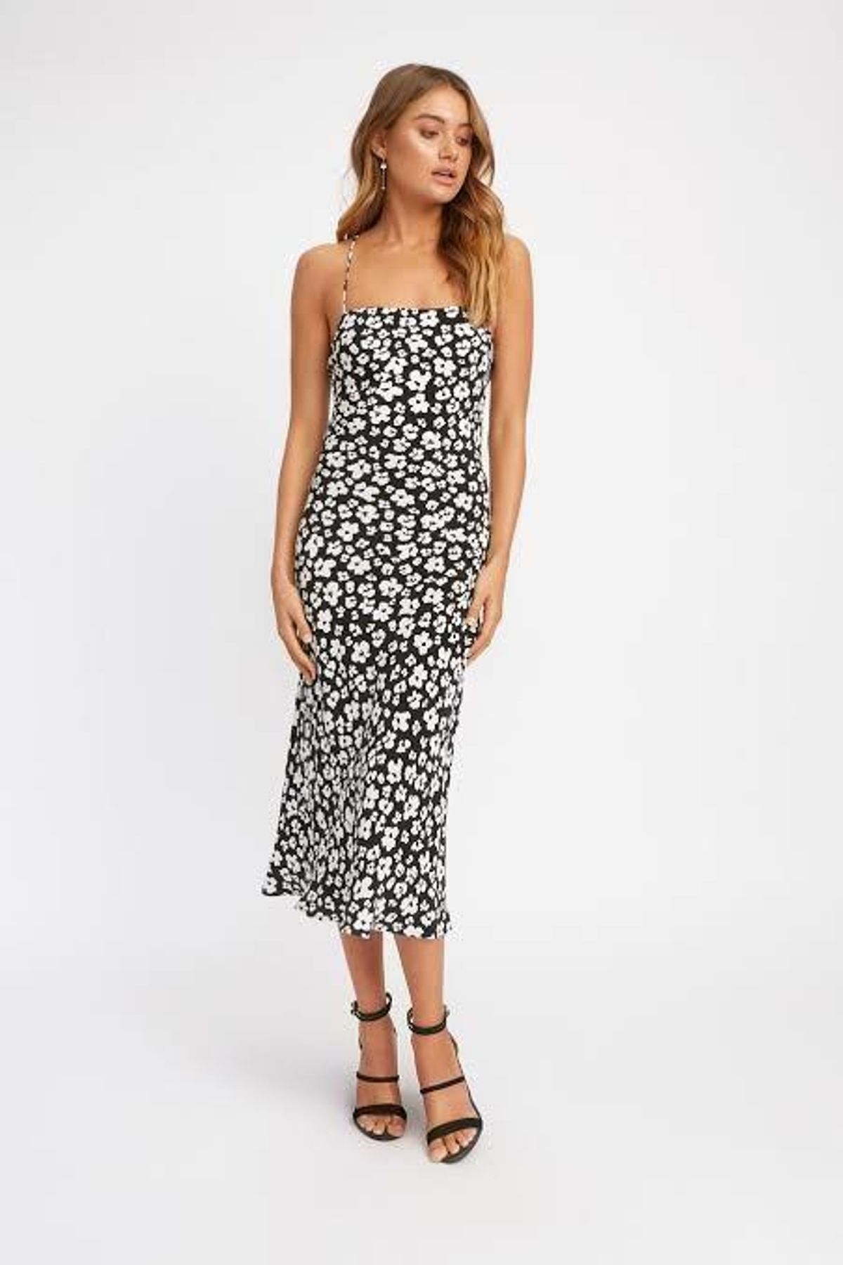Kookai Fleur Midi Dress Black Size 12 - Image 2