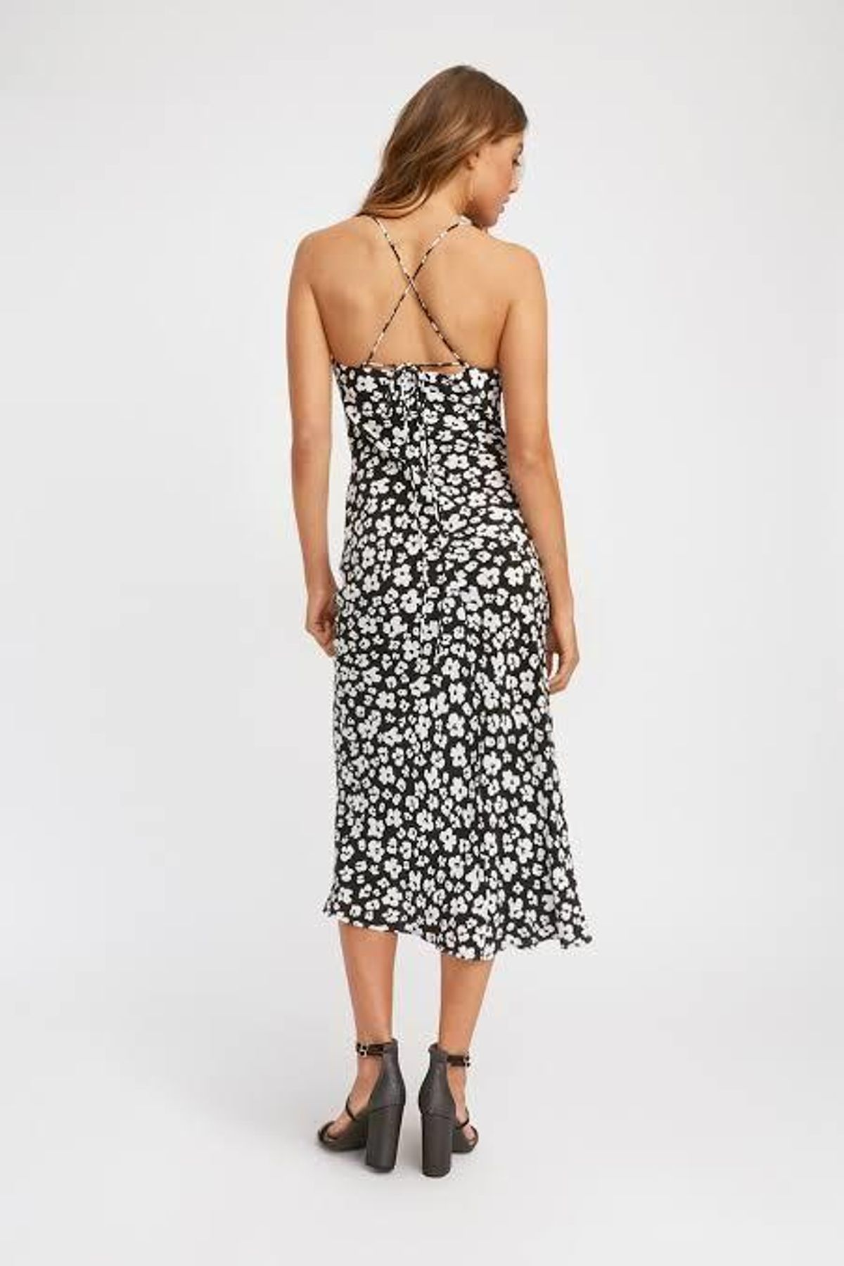 Kookai Fleur Midi Dress Black Size 12 - Image 3