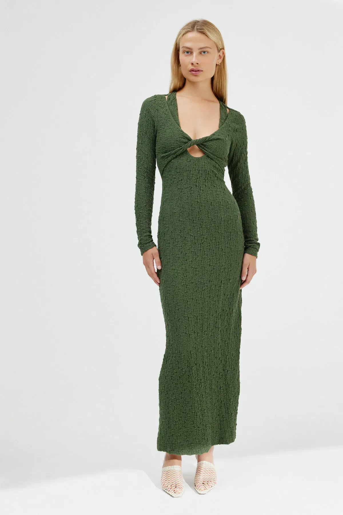 Significant Other Esma Dress Green Size 6 for rent on The Volte - main image