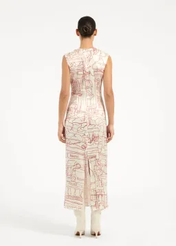 Roame Aries Dress Print Size 2 for rent on The Volte - image 2