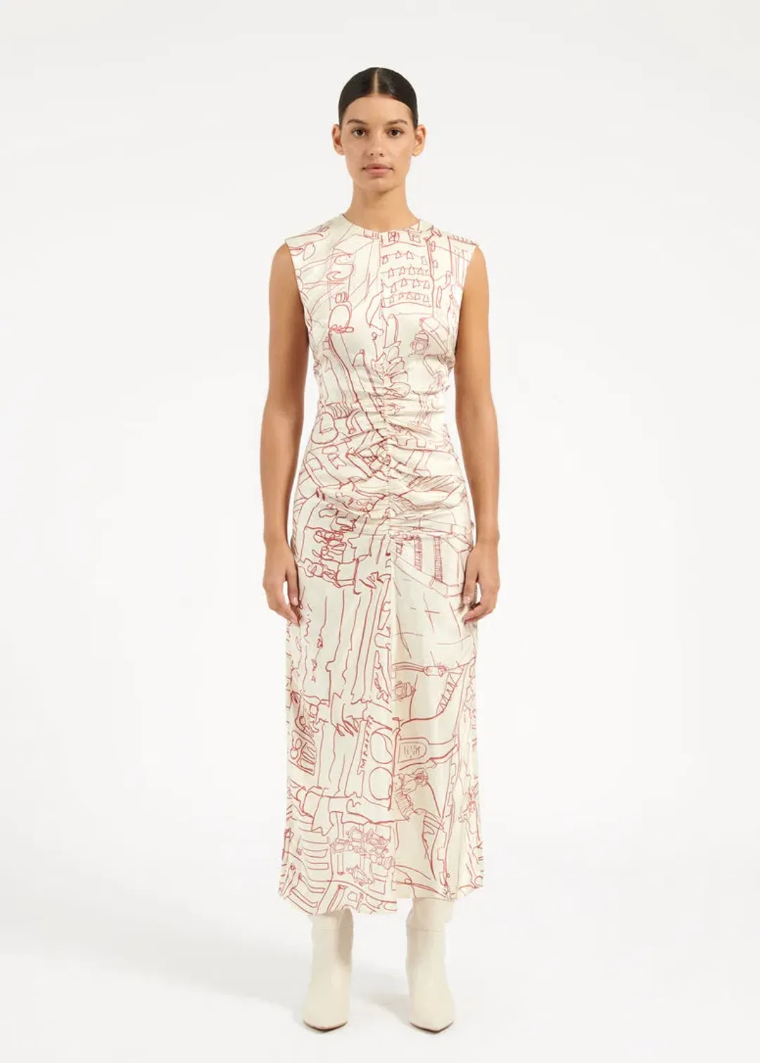 Roame Aries Dress Print Size 2 for rent on The Volte - main image