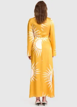 Roame Beso Dress Sol Print Size 1 / AU 10 for rent on The Volte - image 4