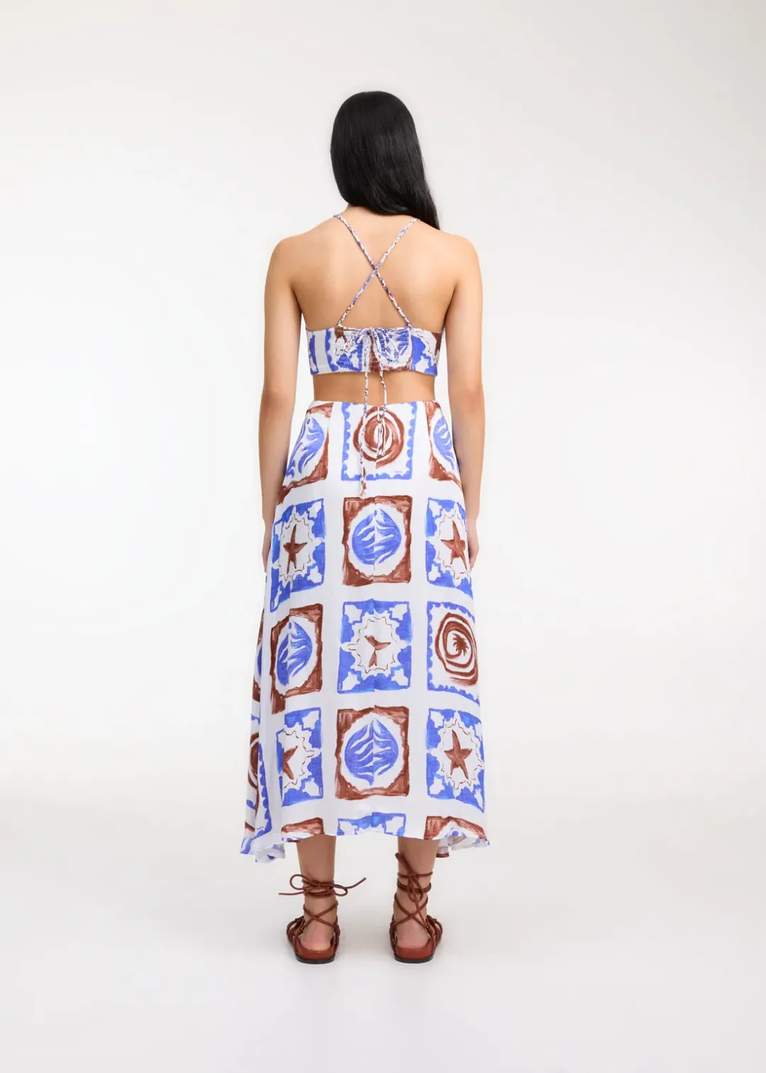Roame Jude Dress Print Size 14 for rent on The Volte - main image
