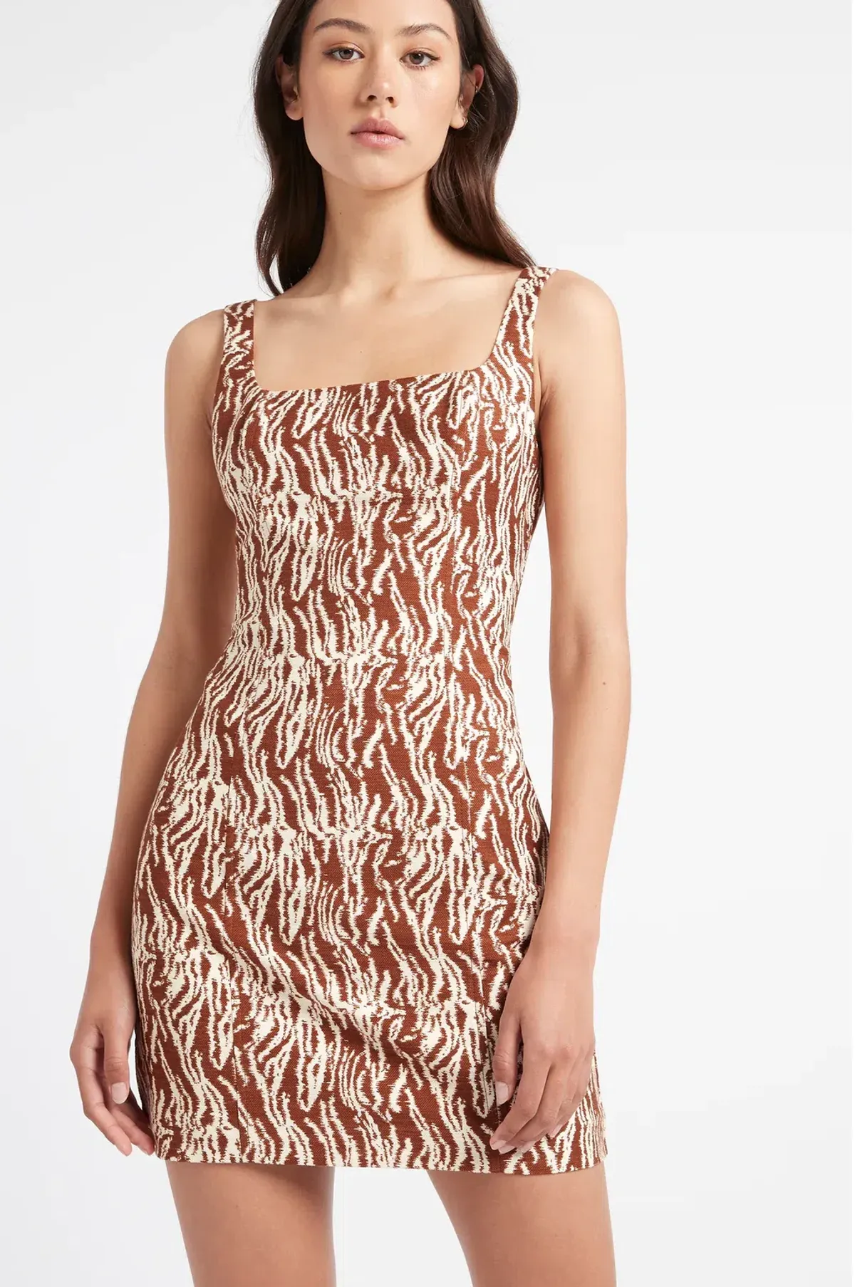 Kookai Reyna Mini Dress Print Size 8 - Image 2